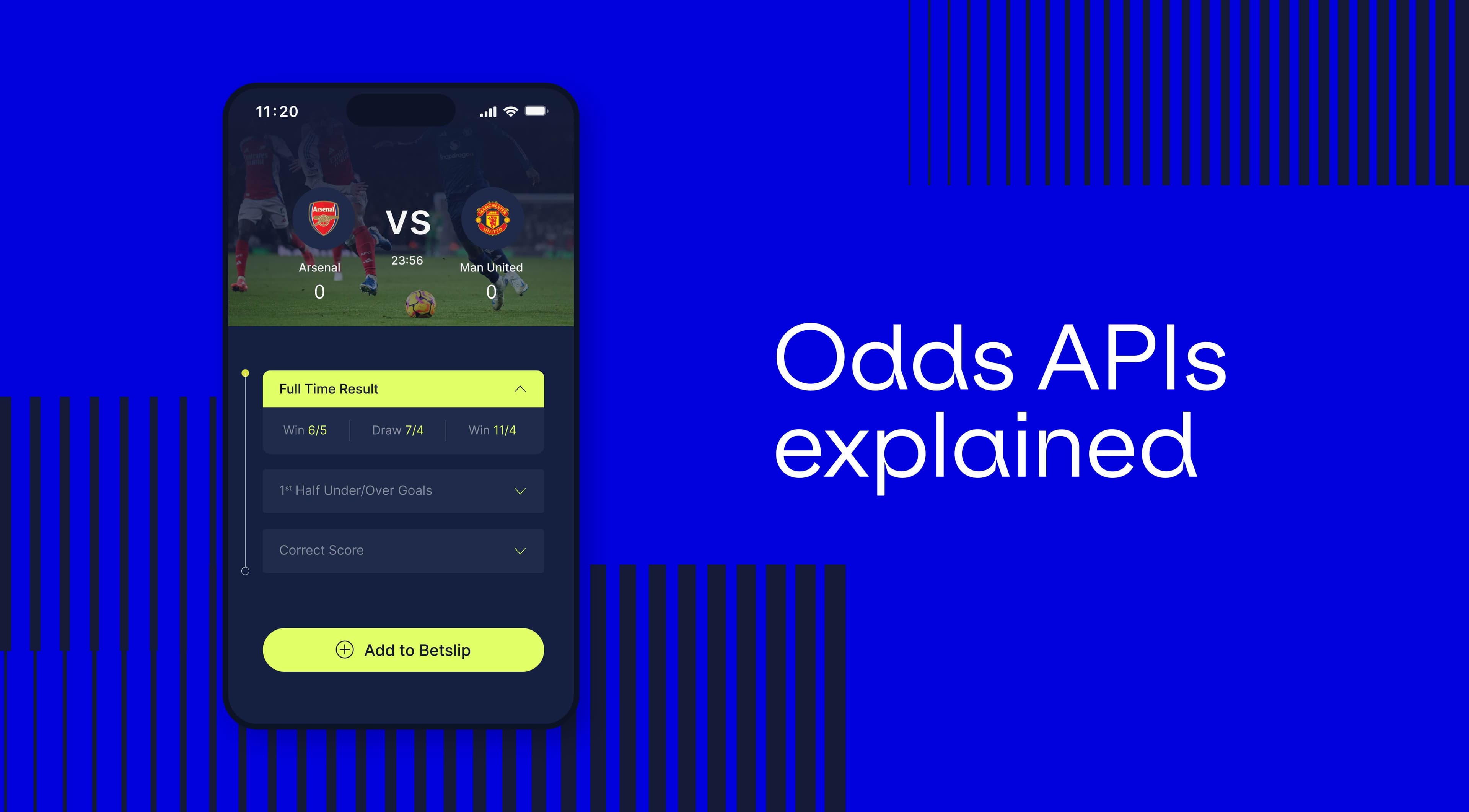 An odds API for the English Premier League.