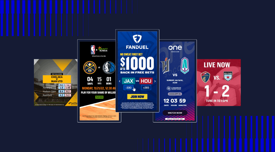 Dynamic Creative for Sports Betting