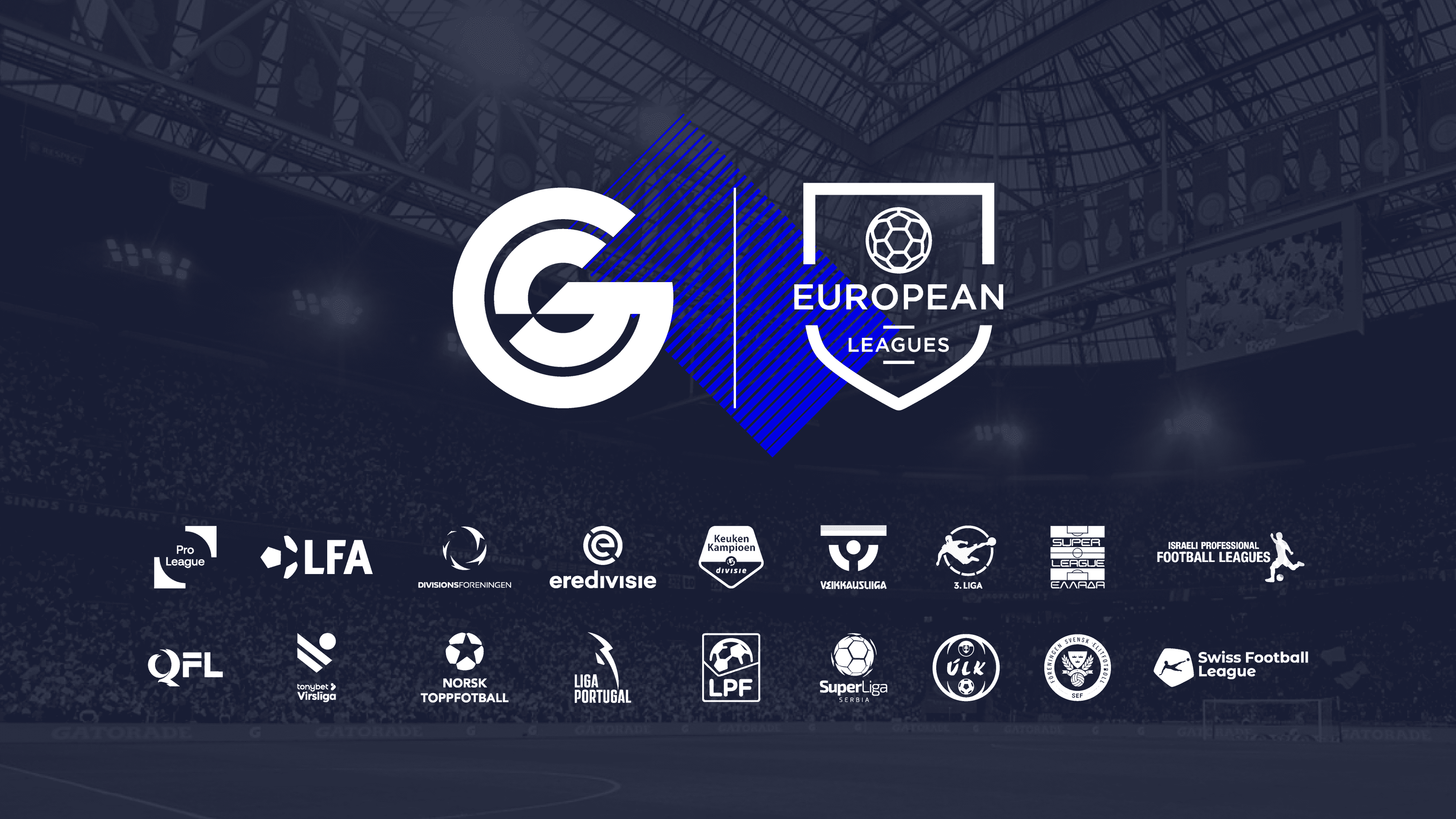 European Leagues Website Visual