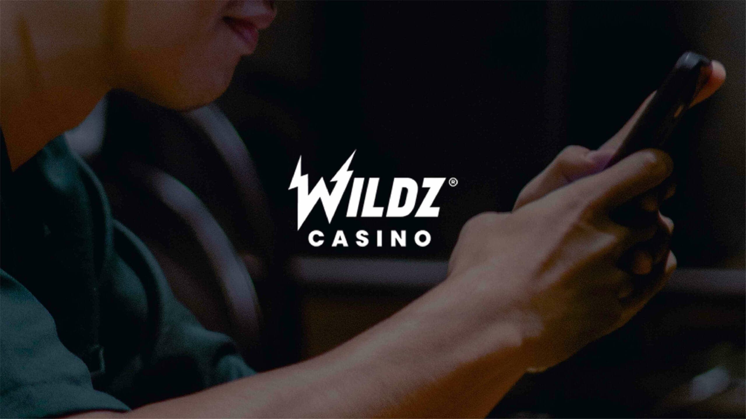 Wildz Casino logo in white