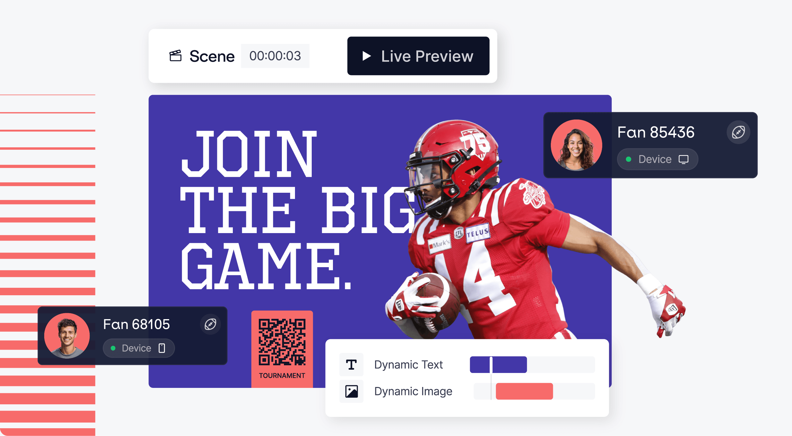 FANHub Campaign Landing Page Component 4